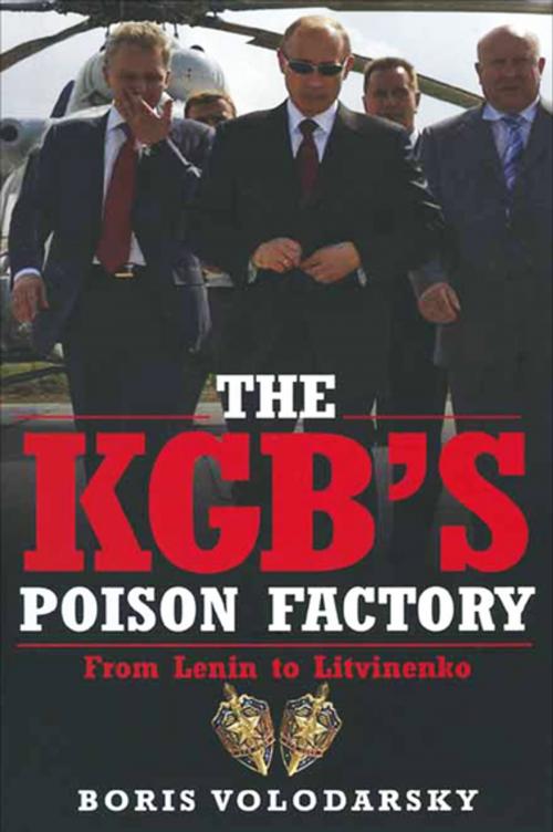Cover of the book The KGB's Poison Factory by Boris Volodarsky, Pen & Sword Books