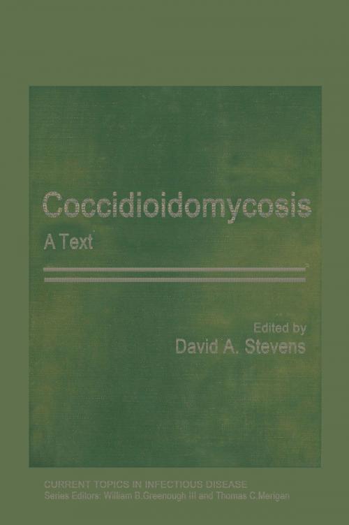 Cover of the book Coccidioidomycosis by , Springer US
