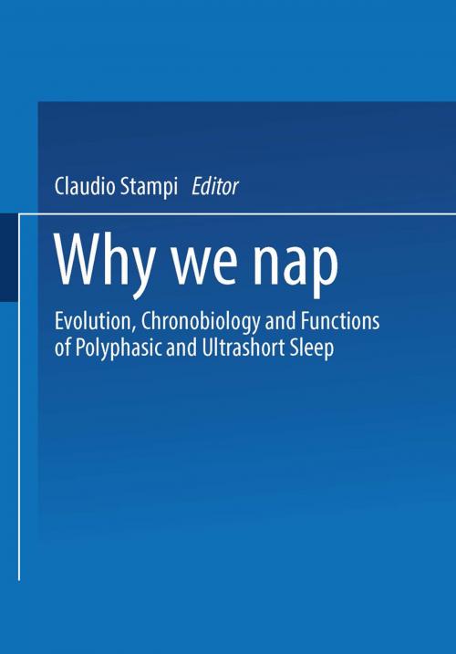 Cover of the book Why We Nap by STAMPI, BROUGHTON, Birkhäuser Boston