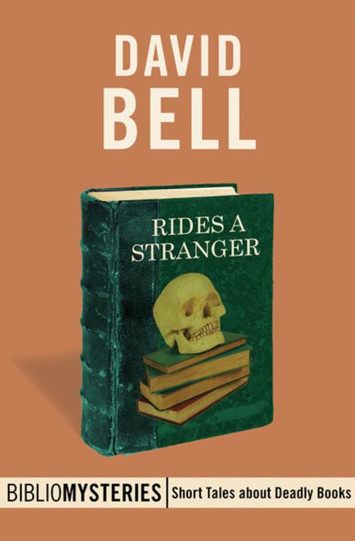 Cover of the book Rides a Stranger by David Bell, MysteriousPress.com/Open Road