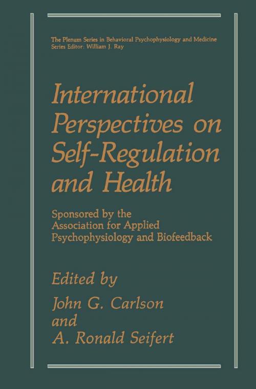 Cover of the book International Perspectives on Self-Regulation and Health by , Springer US