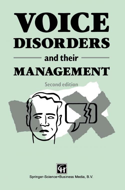 Cover of the book Voice Disorders and their Management by Margaret Fawcus, Springer US
