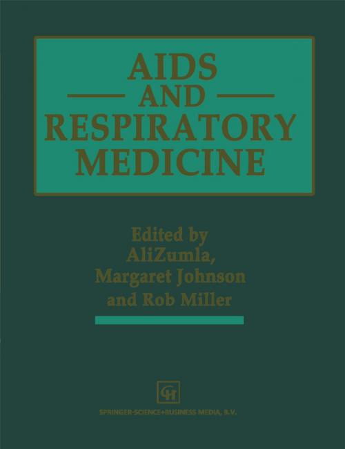 Cover of the book AIDS and Respiratory Medicine by Margaret A. Johnson, Robert Miller, Alimuddin Zumla, Springer US