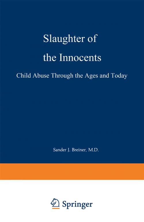 Cover of the book Slaughter of the Innocents by Sander J. Breiner, Springer US