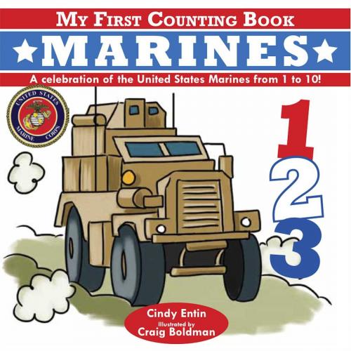 Cover of the book My First Counting Book: Marines by Cindy Entin, Cider Mill Press