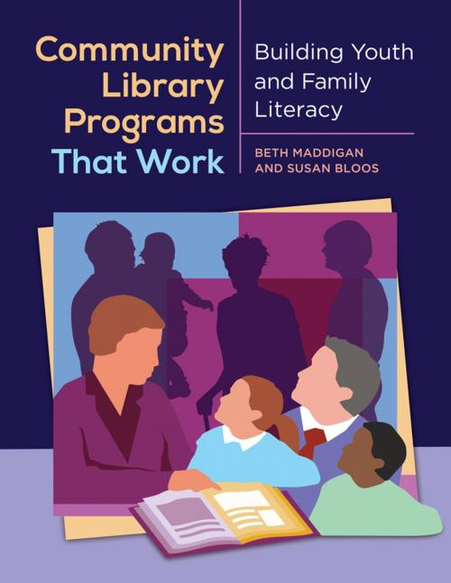 Cover of the book Community Library Programs That Work: Building Youth and Family Literacy by Beth Christina Maddigan, Susan C. Bloos, ABC-CLIO