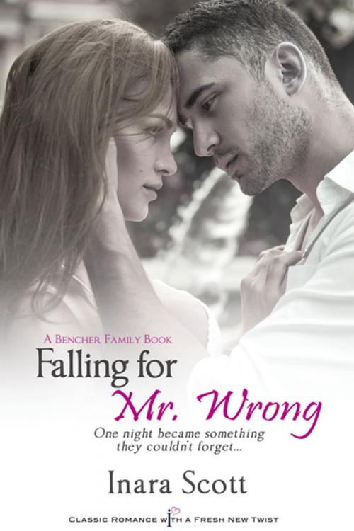 Cover of the book Falling for Mr. Wrong by Inara Scott, Entangled Publishing, LLC