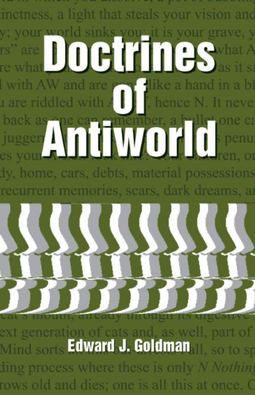 Cover of the book Doctrines of Antiworld by Edward J. Goldman, BookLocker.com, Inc.