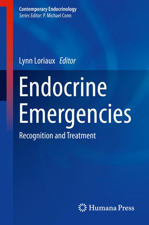 Cover of the book Endocrine Emergencies by , Humana Press