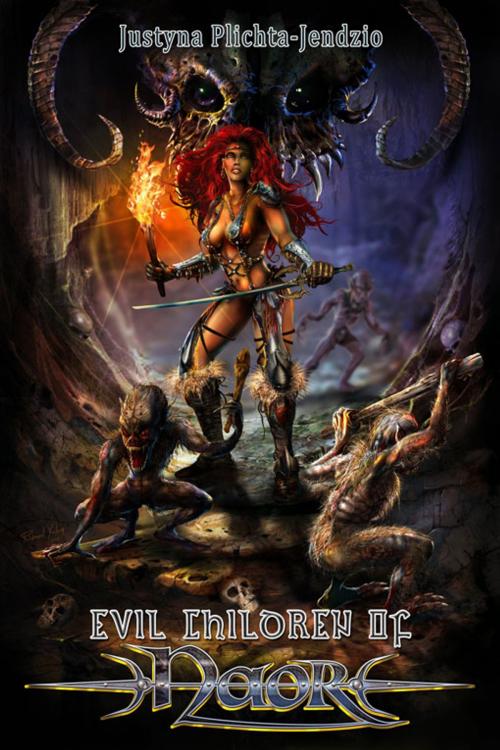 Cover of the book Evil Children of Naor by Justyna Plichta-Jendzio, eXtasy Books Inc