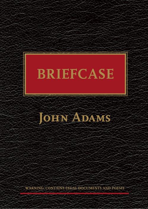 Cover of the book Briefcase by John Adams, Auckland University Press