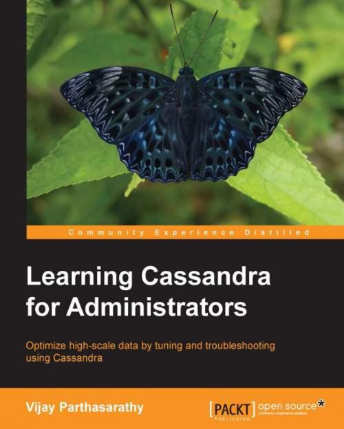 Cover of the book Learning Cassandra for Administrators by Vijay Parthasarathy, Packt Publishing