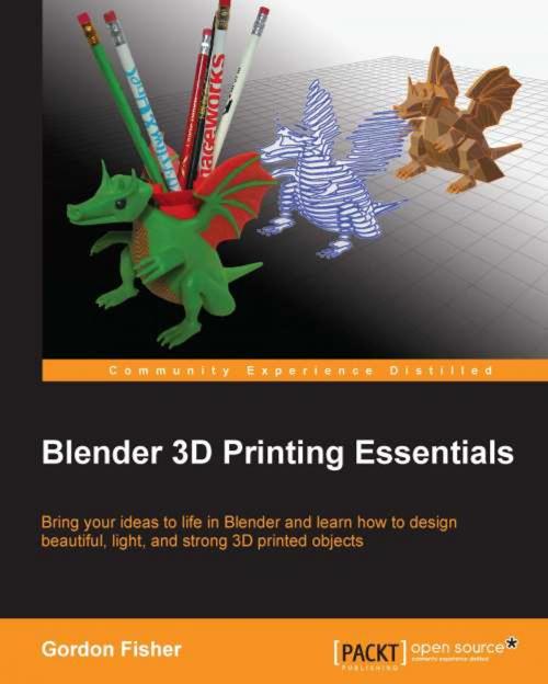 Cover of the book Blender 3D Printing Essentials by Gordon Fisher, Packt Publishing