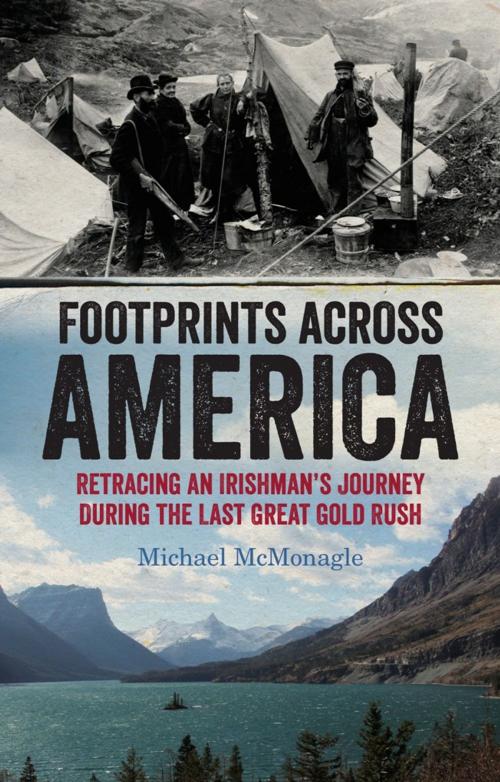 Cover of the book Footprints Across America by Michael McMonagle, Orpen Press