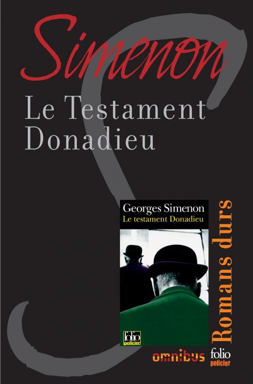 Cover of the book Le testament Donadieu by Georges SIMENON, Place des éditeurs