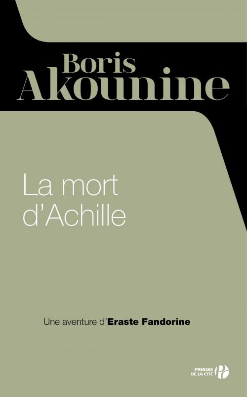 Cover of the book La mort d'Achille by Boris AKOUNINE, Place des éditeurs