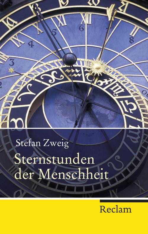 Cover of the book Sternstunden der Menschheit by Stefan Zweig, Reclam Verlag