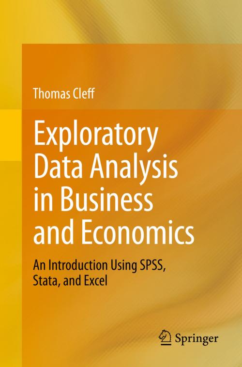 Cover of the book Exploratory Data Analysis in Business and Economics by Thomas Cleff, Springer International Publishing