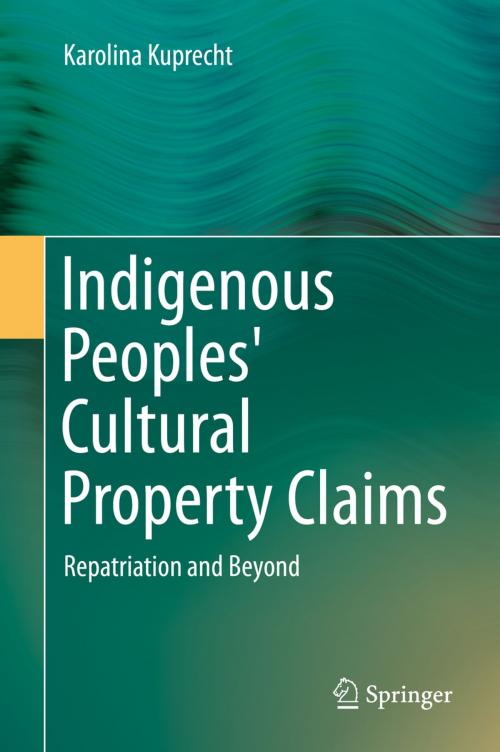 Cover of the book Indigenous Peoples' Cultural Property Claims by Karolina Kuprecht, Springer International Publishing