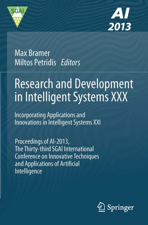 Cover of the book Research and Development in Intelligent Systems XXX by , Springer International Publishing