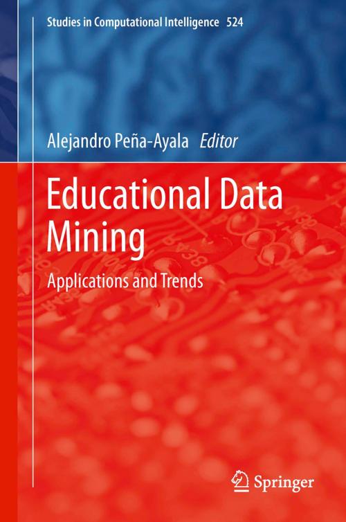 Cover of the book Educational Data Mining by , Springer International Publishing