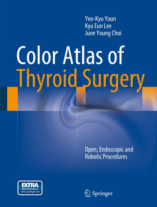 Cover of the book Color Atlas of Thyroid Surgery by Yeo-Kyu Youn, June Young Choi, Kyu Eun Lee, Springer Berlin Heidelberg