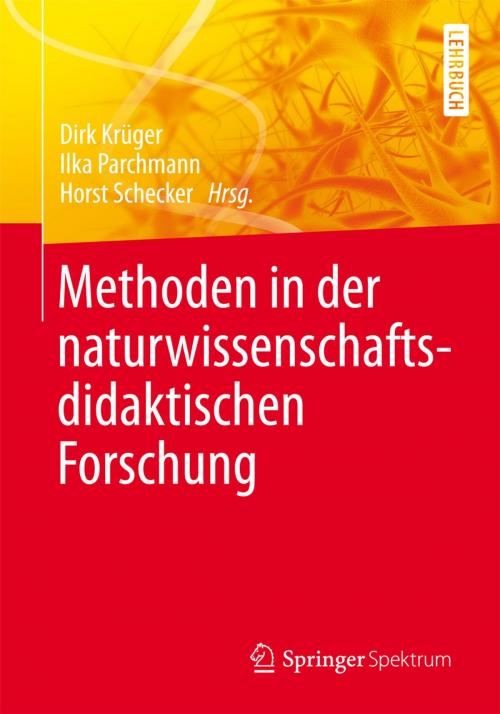 Cover of the book Methoden in der naturwissenschaftsdidaktischen Forschung by , Springer Berlin Heidelberg