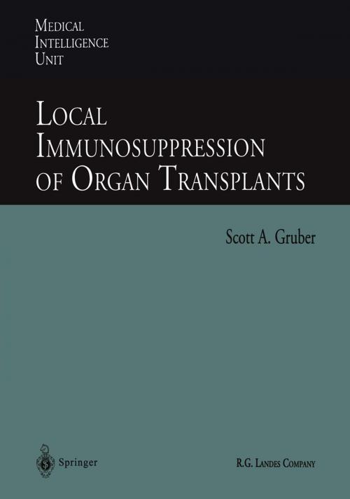 Cover of the book Local Immunosuppression of Organ Transplants by , Springer Berlin Heidelberg