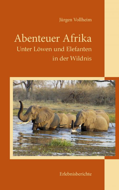 Cover of the book Abenteuer Afrika by Jürgen Vollheim, Books on Demand