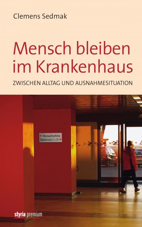 Cover of the book Mensch bleiben im Krankenhaus by Clemens Sedmak, Styria Verlag