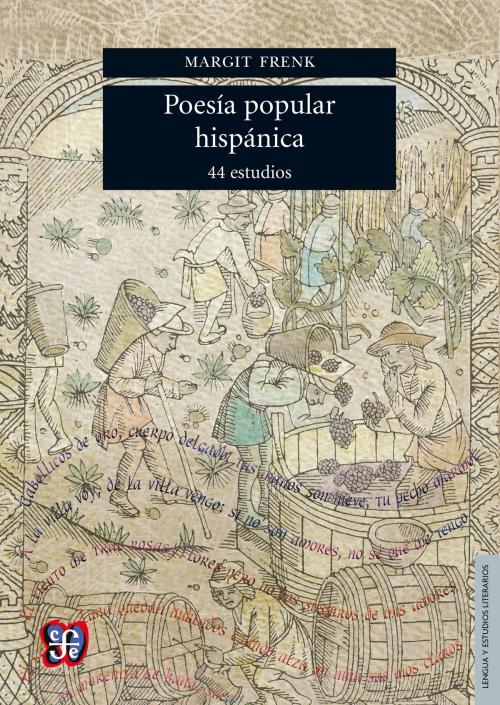 Cover of the book Poesía popular hispánica by Margarit Frenk, Fondo de Cultura Económica