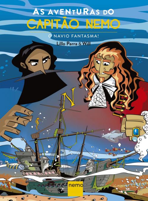 Cover of the book As Aventuras do Capitão Nemo: O Navio Fantasma! by Lillo Parra, Nemo Editora