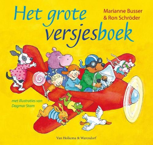 Cover of the book Het grote versjesboek by Marianne Busser, Ron Schröder, Uitgeverij Unieboek | Het Spectrum