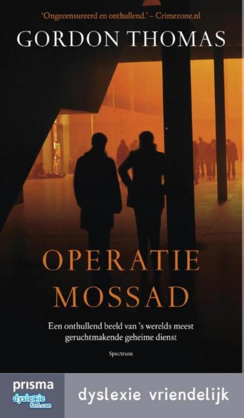 Cover of the book Operatie-Mossad by Gordon Thomas, Uitgeverij Unieboek | Het Spectrum