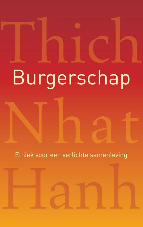 Cover of the book Burgerschap by Thich Nhat Hahn, VBK Media