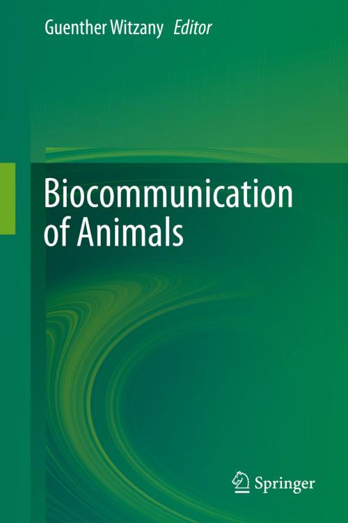 Cover of the book Biocommunication of Animals by , Springer Netherlands
