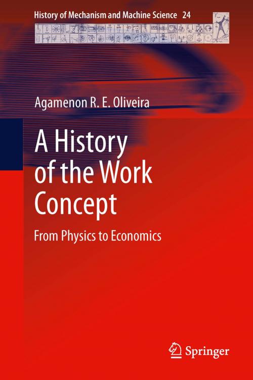 Cover of the book A History of the Work Concept by Agamenon R. E. Oliveira, Springer Netherlands