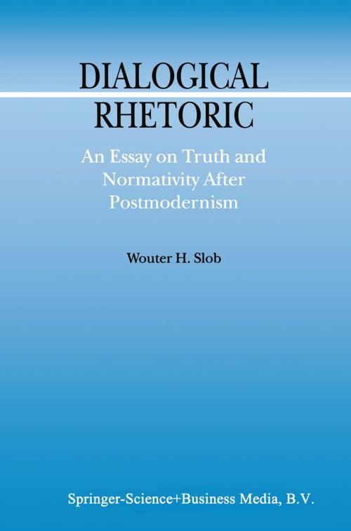Cover of the book Dialogical Rhetoric by W. Slob, Springer Netherlands