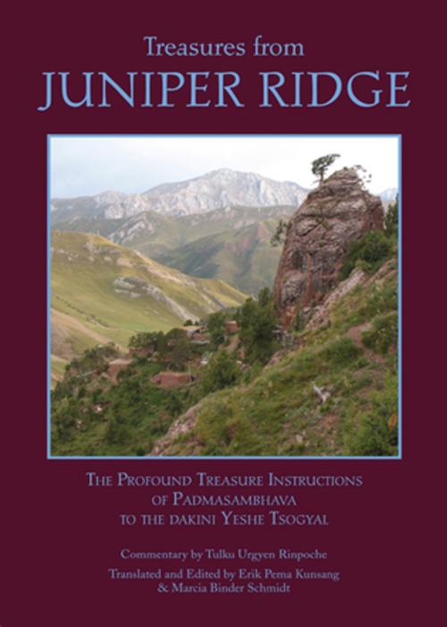 Cover of the book Treasures from Juniper Ridge by Padmasambhava Guru Rinpoche, Yeshe Tsogyal, Rangjung Yeshe Publications