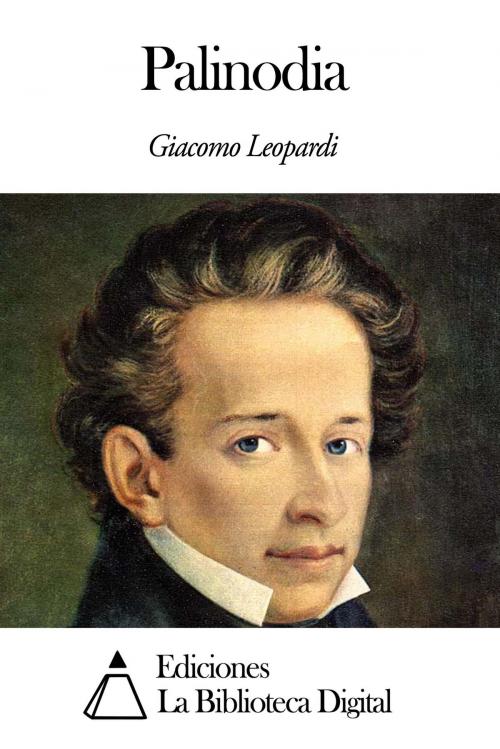 Cover of the book Palinodia by Giacomo Leopardi, Ediciones la Biblioteca Digital