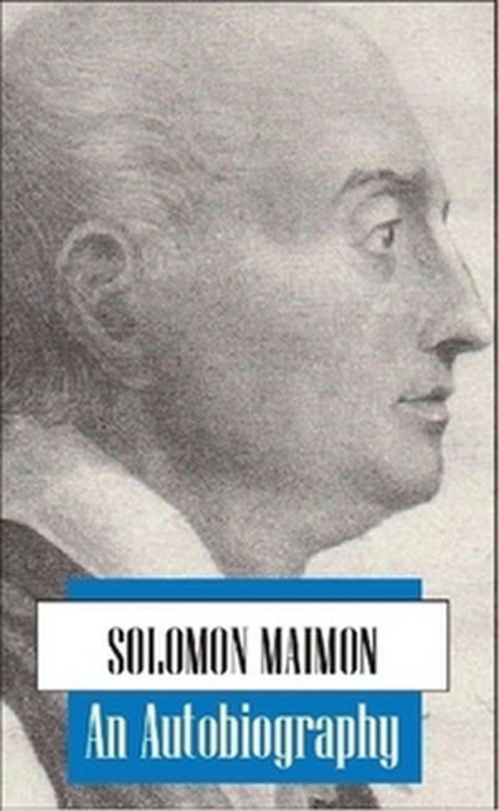 Big bigCover of Solomon Maimon: An Autobiography