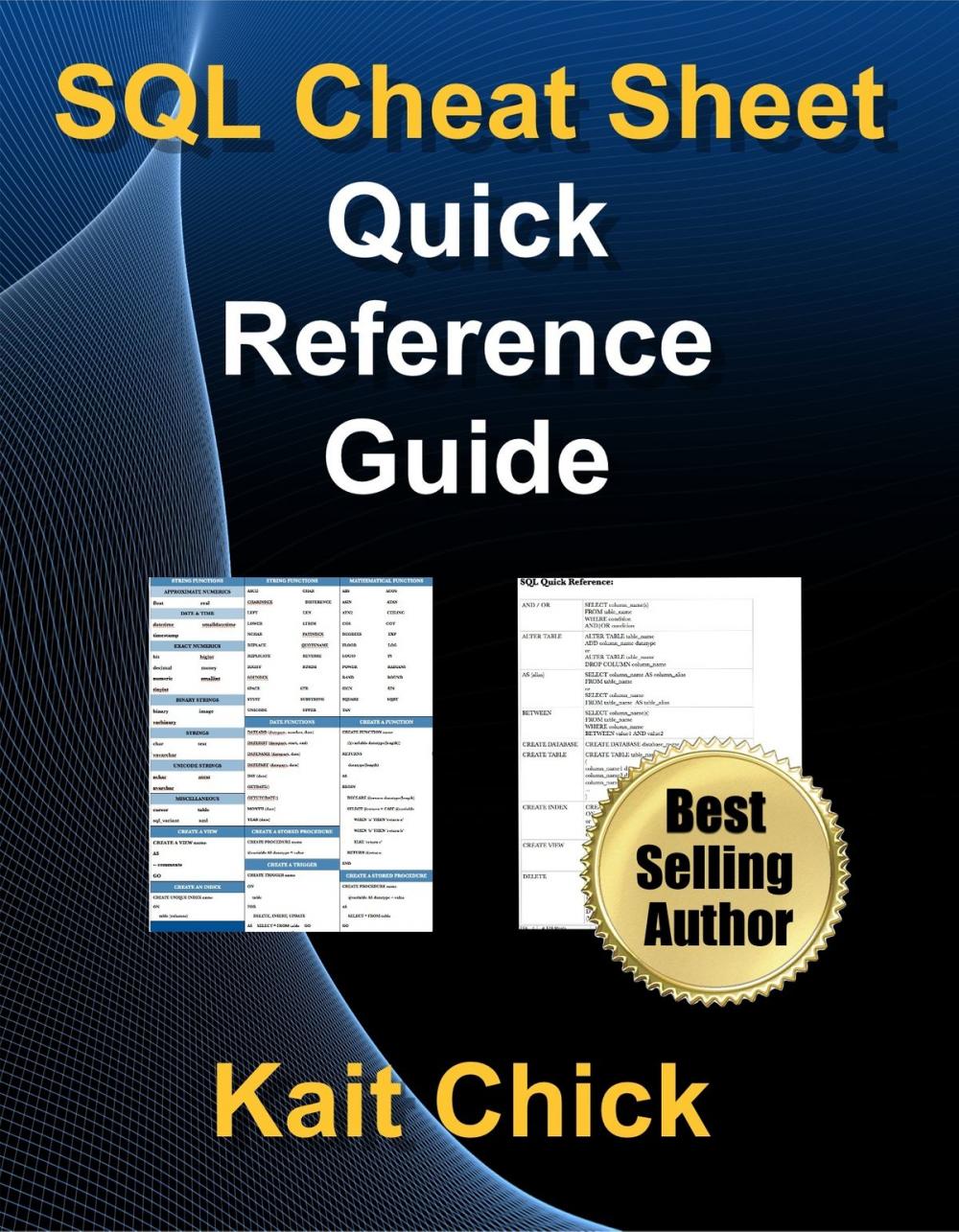 Big bigCover of SQL Cheat Sheet - Quick Reference Guide