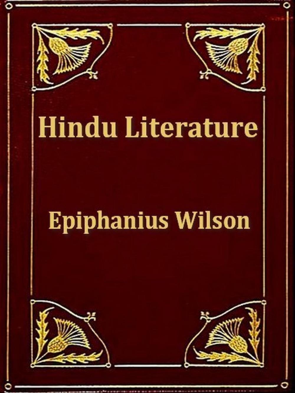 Big bigCover of Hindu Literature