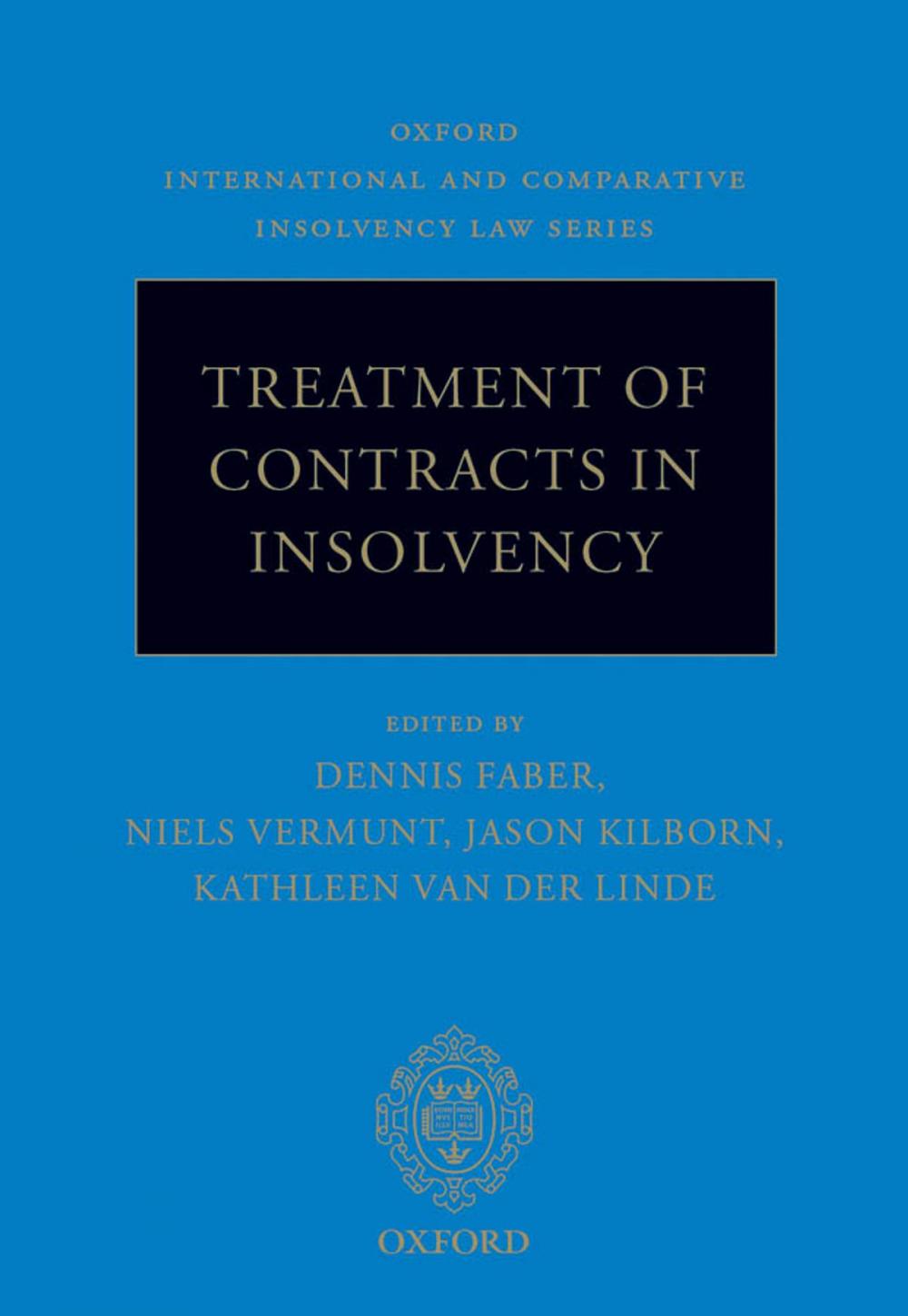 Big bigCover of Treatment of Contracts in Insolvency