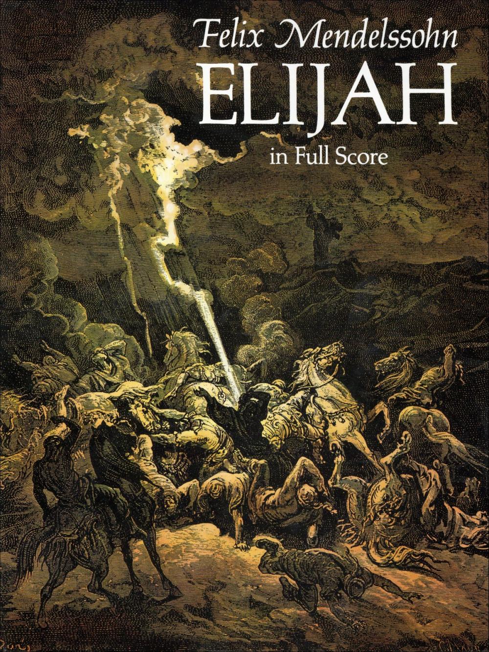 Big bigCover of Elijah in Full Score