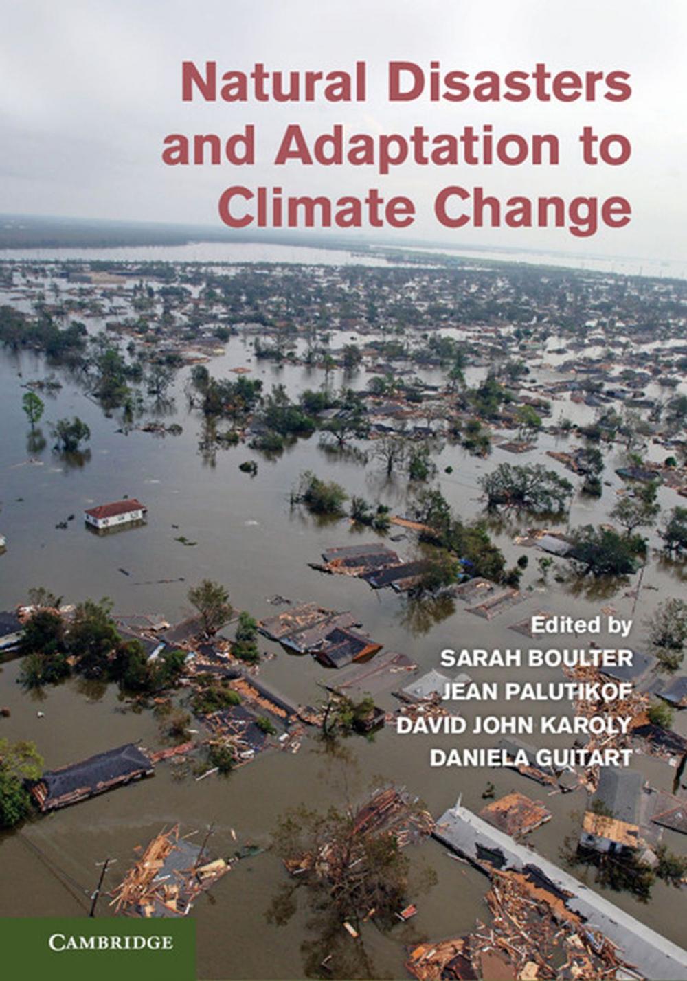 Big bigCover of Natural Disasters and Adaptation to Climate Change
