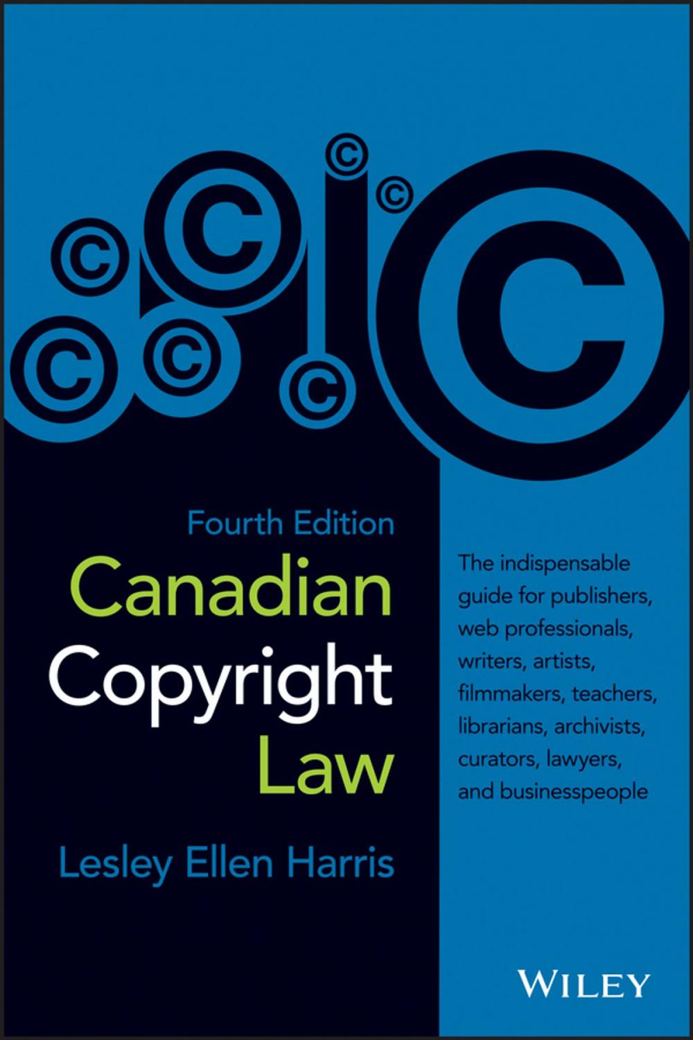Big bigCover of Canadian Copyright Law