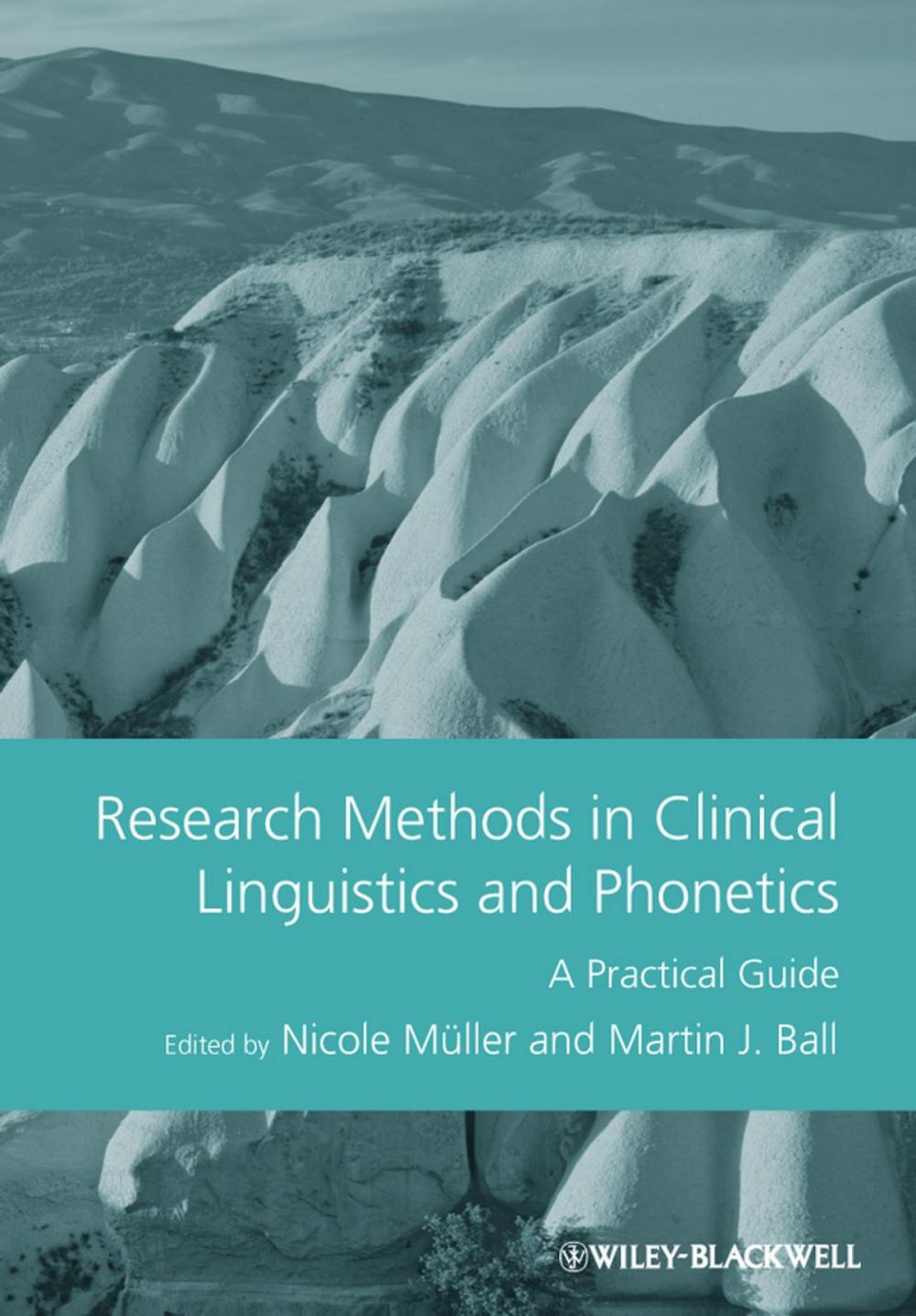Big bigCover of Research Methods in Clinical Linguistics and Phonetics