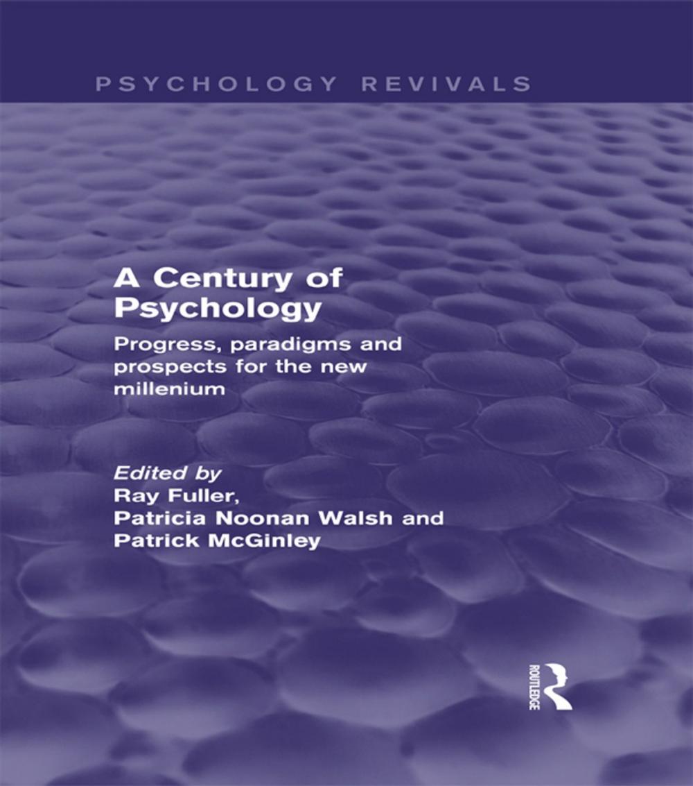 Big bigCover of A Century of Psychology (Psychology Revivals)