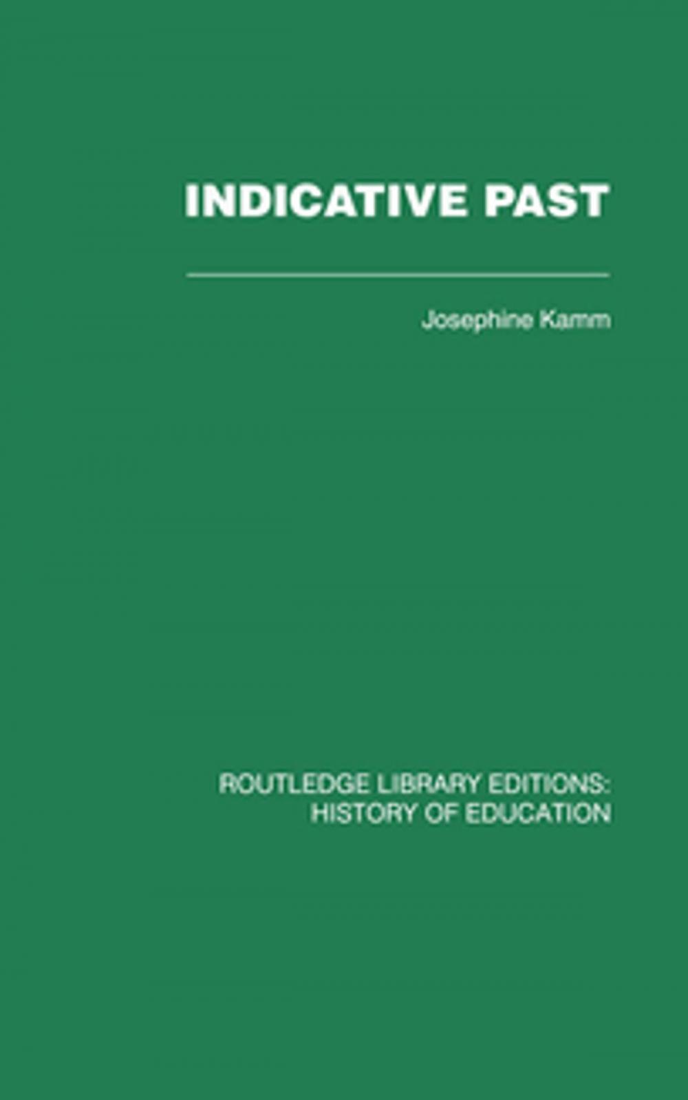 Big bigCover of Indicative Past